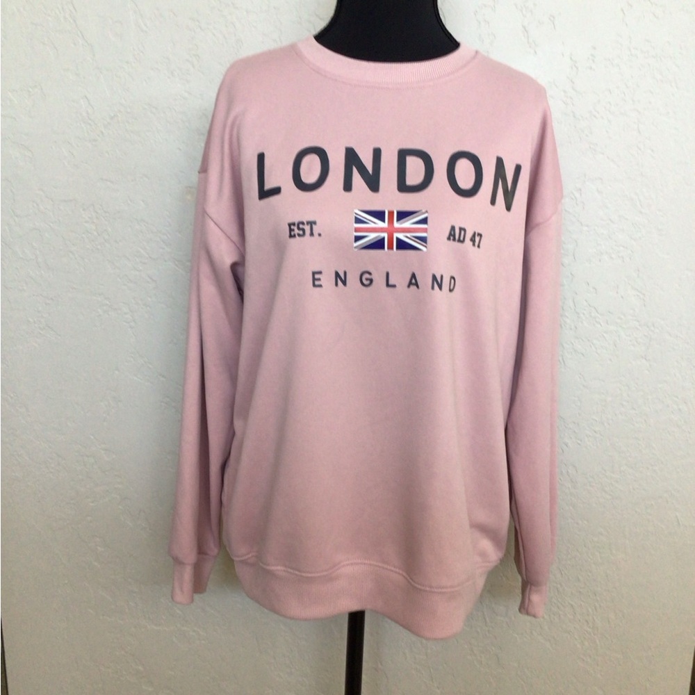 Pink London Graphic Sweater